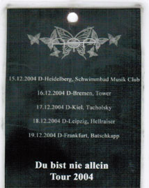 Du bist nie allein-Tour 2004